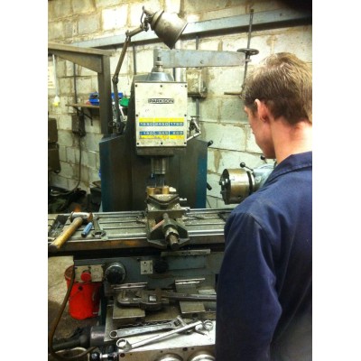 Work Continues With The Water Deflector